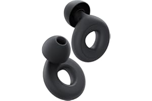 𝐍𝐞𝐰𝐞𝐬𝐭 Kinglucky Ear Plugs for Noise Cancelling, Ultra-Comfy Reusable Earplugs for Concerts, Sleep, Deep Focus, Travel, Noise Sensitivity | Hearing Protection | All Size Fit | 28dB (SNR), Black