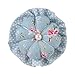 NEOVIVA Wrist Wearable Pincushions for Sewing and Quilting, Style Blossom, Pack of 2, Floral Blue Ocean