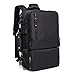 KAKA 17 Inch Laptop Travel Backpack Casual Daypack with Side Handle and Tie Rod Fixing Belt，Anti Theft Water Resistant Student Back Pack,Commuting Backpack for men women