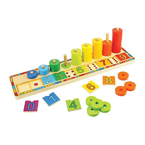 Bigjigs Toys Learn to Count - Educational Wooden Counting Toy