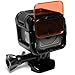SANDMARC Aqua Dive Filter for GoPro Hero 5 - Red, Magenta and Yellow Filter Set - Diving, Scuba and Snorkeling Accessories - 5 Pack (HERO5 Session & HERO Session)