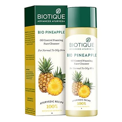 Biotique Pineapple Fruit Enzyme Cleanser (Combo/Oily Skin) 120 ml