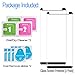 Galaxy Note 8 Screen Protector, Full Screen Coverage Anti-Scratch 3D Curved Edge Ultra-thin HD Clear Screen Protector Film for Samsung Galaxy Note 8 [2-Pack] (Black) (Packaging May Vary)