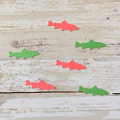 Trout Confetti, Fish Decorations, Fish Party Supplies
