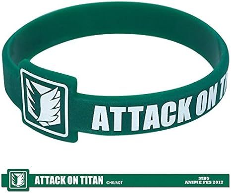 Amazon Mbs アニメフェス 17 進撃の巨人 シリコンバンド アイドル 芸能人グッズ 通販