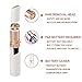 Facial Hair Removal for Women, Pajuva Portable Mini Hair Removal Shave Hypoallergenic Shaver Device for Woman Face Chin Lip Body (Battery Not Included)