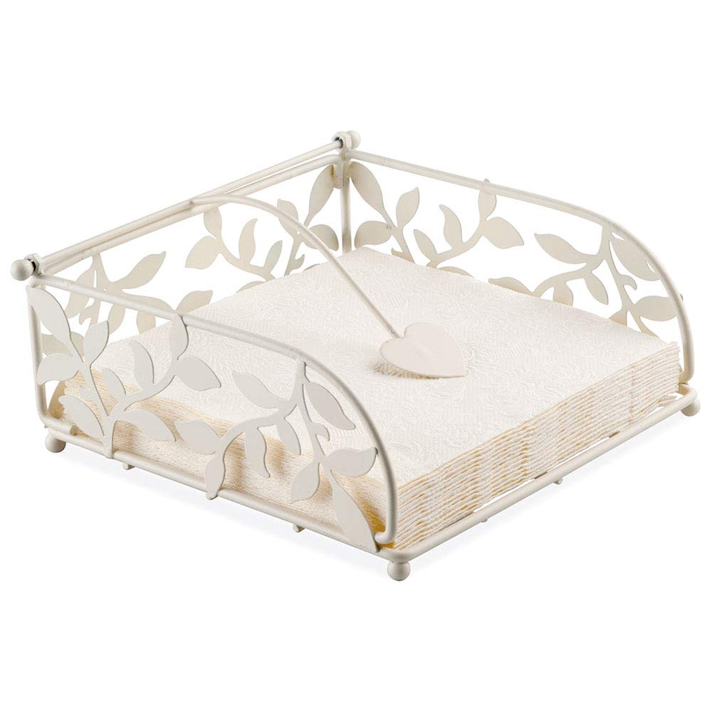 Ambiente Branch Napkin Holder Cream