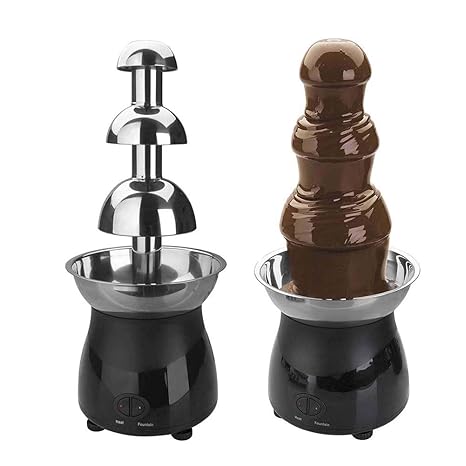  Stainless Steel Chocolate Fondue Fountain 3