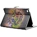 Unique Hogwarts Watercolor Art Pattern Leather Flip Folio Slim Book Shell Stand Case Cover For 2015 Apple iPad mini 4 (4th generation iPad mini4)