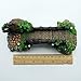 Dimart Super Magical Aquarium Resin Decoration Colorful Bridge Pavilion Tree Rockery for Fish Tank Multicolor