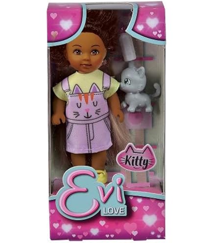 Amazon.com: Simba 105733688 Evi Love Dogs, Doll with Two