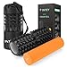 INTEY Foam Roller Muscle Roller Back Massage Roller 2 in 1 Yoga Roller for Body Deep Tissue Therapy