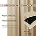 NICETOWN Sliding Door Blinds Window Treatment - Blackout Patio Door Curtain Panels, Privacy Thermal Drapes for Department with Grommet Top (Cream Beige, W100 x L95)