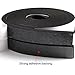 MAGZO Weather Stripping Door Seal, 1 Inch Wide X 3/4 Inch Thick Adhesive Foam Tape Soundproof Weatherstripping for Windows, 2 Rolls Total 13FT Black