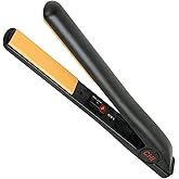 CHI Tourmaline Ceramic Series Flat Iron, Hair Straightener For Silky, Smooth Hair, 392°F Maximum Temperature, 1" Iron