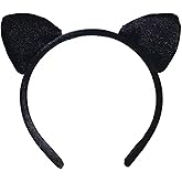 Spenlly Women Girls Cat Ears Headband Cute Hairband Headwear Cosplay Halloween Party Costume Hair Accessories