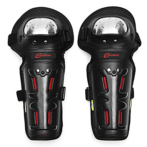 SENREAL 4Pcs Knee Pads Elbow Protector Guard Wrist Kneecap Knee Shin Brace For Motorcycle