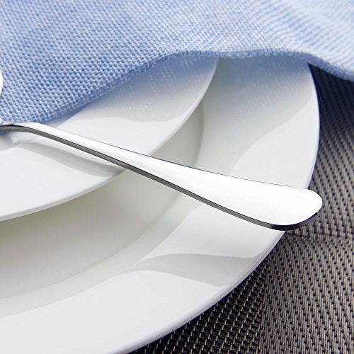 image for Buffet Slotted Serving Spoons, AOOSY Stainless Steel Buffet Banquet Fl