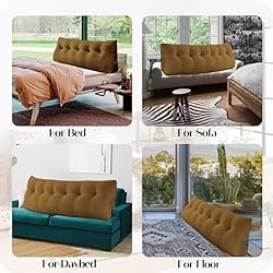 ZOEMO Large Bolster Triangular Headboard Wedge