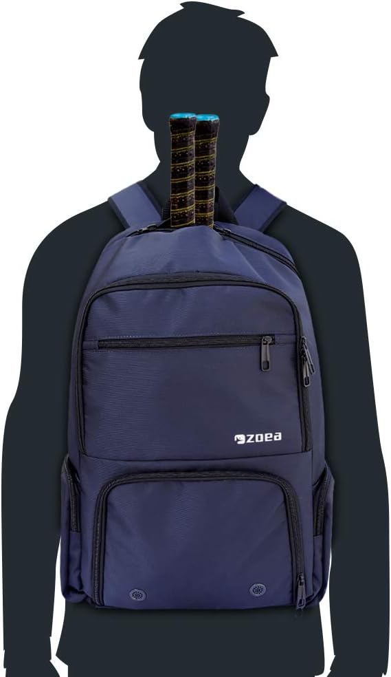 ZOEA Tennis Bag Tennis Backpack Pickleball Bag Tennis Bags for Men Blue : Sports & Outdoors
