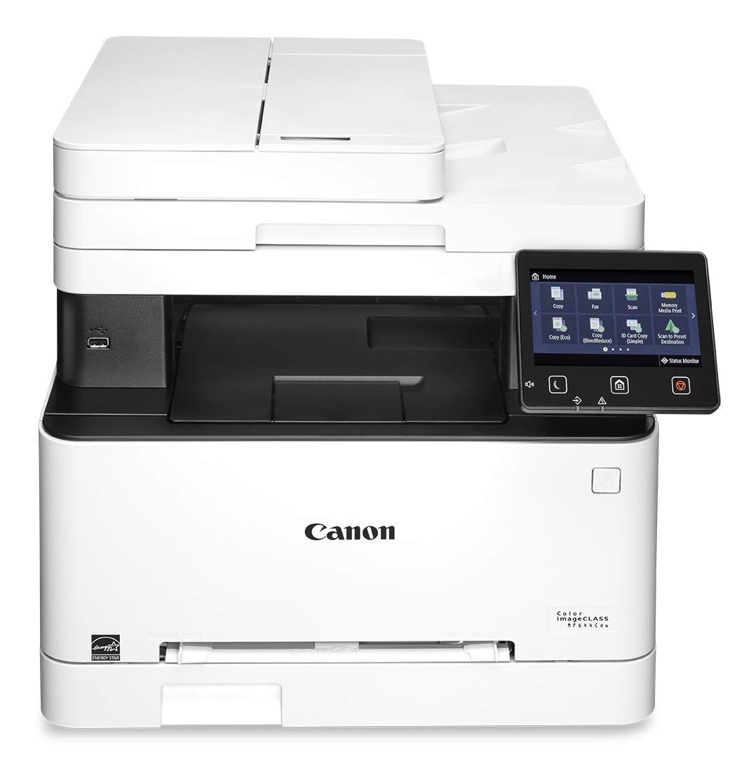 Canon Color imageCLASS MF644Cdw - All in One, Wireless, Mobile Ready, Duplex Laser Printer, White, Mid Size, Amazon Dash Replenishment Ready