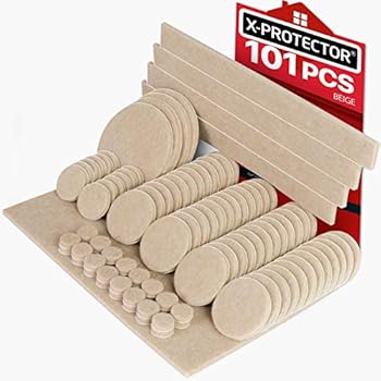 X-PROTECTOR Premium Pack Furniture Pads 101 Piece! Furniture Feet Felt Pads - Your Best Value ...