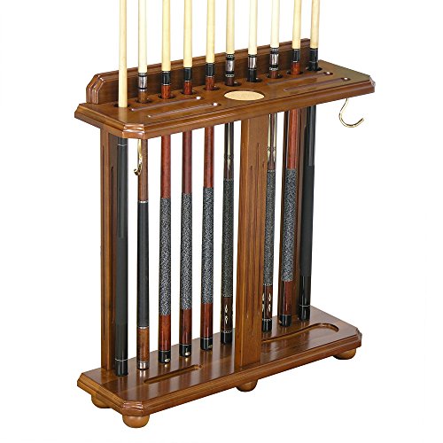 Fairview Game Rooms Traditional, Floor-Style Pool Cue Holder