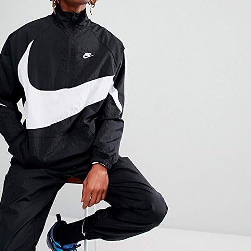 nike swoosh half zip jacket