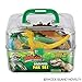 Adventure Planet Dinosaur Set with Carrying Case, 20-Piece