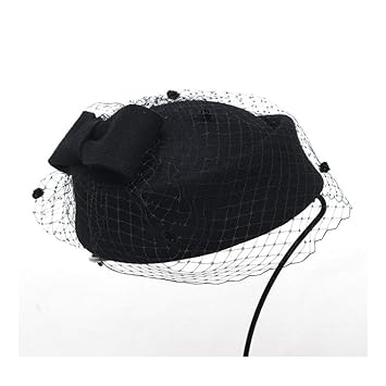 dark green wedding hat