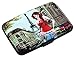 Deezone Latest Aluminum RFID Blocking Wallet for Women - Stylish Travel Wallet - 7 Slots Identity Safe Protection Card Holder - Cool Slim Metal Business Card Case - DZ16013H