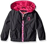 Pink Platinum Girls' Stamp Printed Jacket