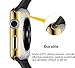 Apple Watch Series 3 Case, Leagway 4Pack Slim iwatch 3 Protective Snap-On Case with Built-in Clear Screen Protector, Ultra-thin PC Plated Bumper Anti-Scratch Full Cover for Apple Watch Series 3 (38mm)