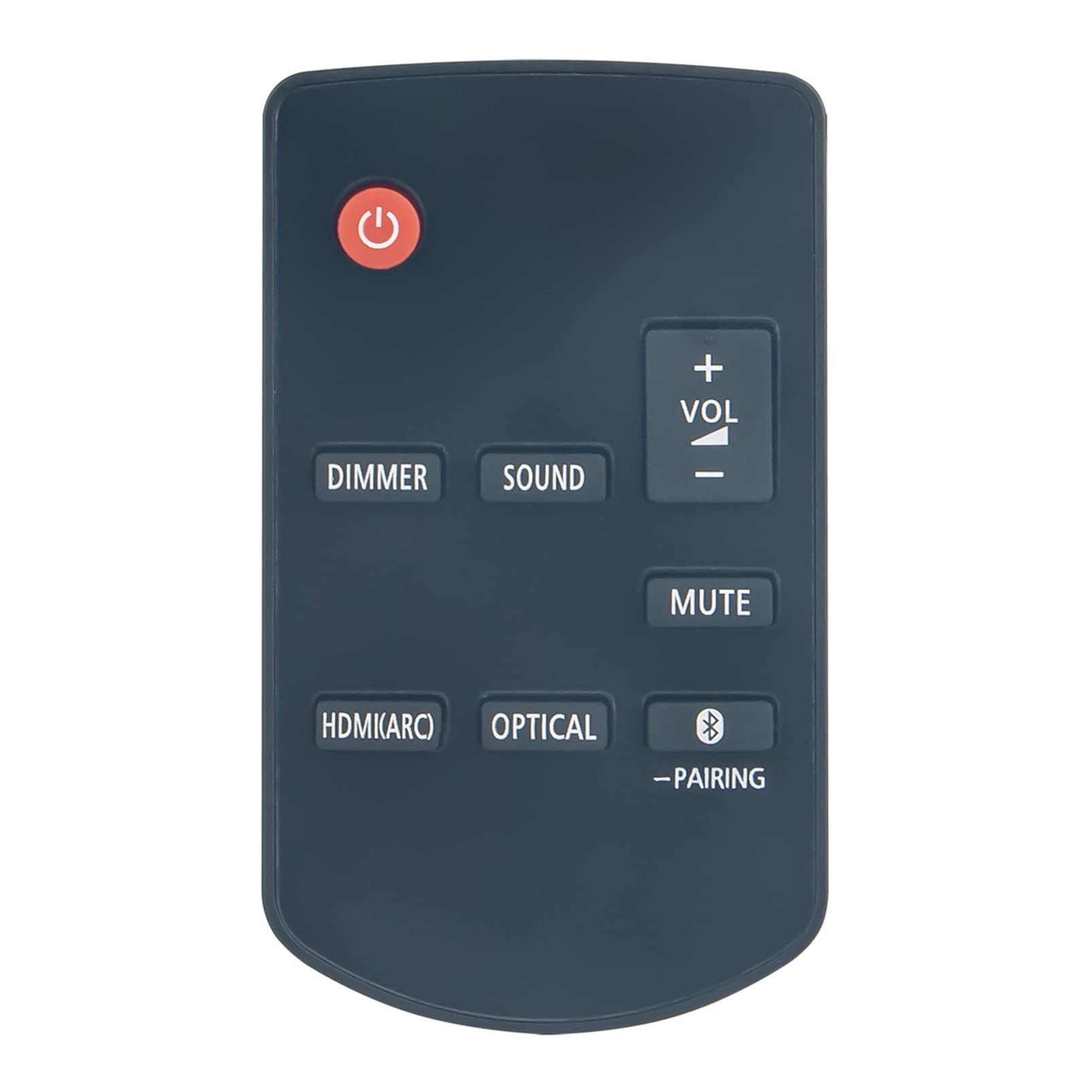 ALLIMITY N2QAYC000123 Replace Remote Control fit for Panasonic Compact Sound Bar SC-HTB200 SC-HTB208 SC-HTB208EB-K SC-HTB200EB-K SC-HTB200EG-K SC-HTB208EBK SC-HTB200EBK SC-HTB200EGK