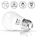 LOHAS LED A15 Bulb, 5W LED Light Bulb 40W Equivalent, Brightness Lighting E26 Edison Bulbs, Warm (2700k), 450LM Lights, Not-Dimmable LED Replace for Ceiling Fan, Refrigerator Appliance Bulb, 6 Pack