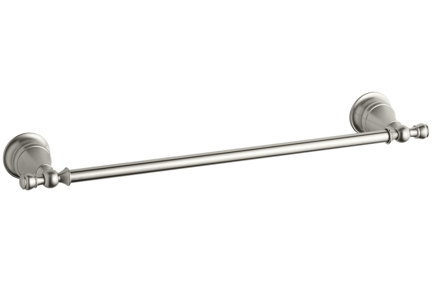 KOHLER K16148BN Revival 18Inch Towel Bar, Vibrant Brushed Nickel