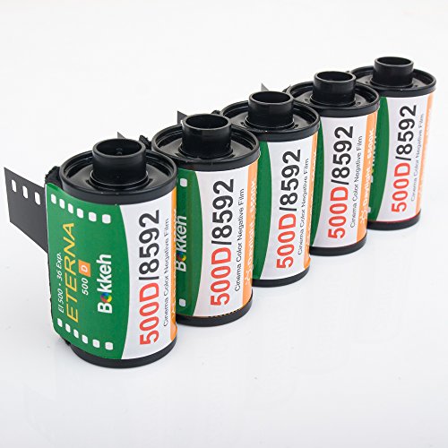 Bokkeh Eterna ISO 500 Daylight 8592 Color Negative Cinema Film x5