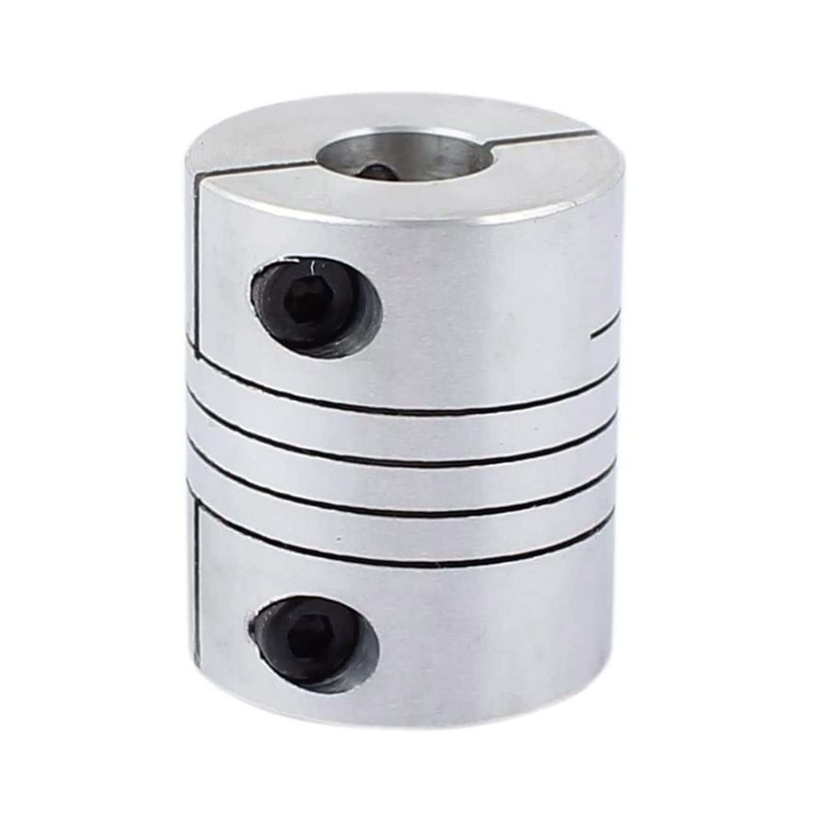 TA-VIGOR Shaft Coupling Flexible Coupler 10mm to 10mm, Motor Joint Connector D25mm x L30mm Aluminum Alloy