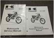 2009 Kawasaki KX250F KX 250 F MOTORCYCLE Service Repair Shop Manual SET