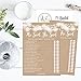 Hadley Designs Rustic Bridal Shower Games for 25 Guests – Fun and Hilarious Bridal Games for Showers, Wedding Shower, Engagement, Classy Party Activities