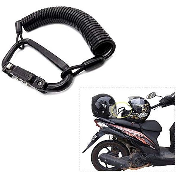 cycle gear helmet lock