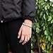 BAIYI Medical Alert ID Bracelet White Leather Cord with Rose Gold Tag Free Engraving for Women 7in