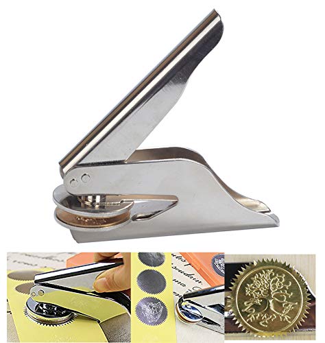 New Design Your Own Custom Picture Logo Letter Personalized Embosser Stamp