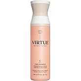 VIRTUE Curl Sulfate Free Shampoo with Jojoba Oil, Hydrates, Nourishes & Repairs Curly Hair with Frizz Control, Color Safe