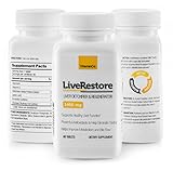 All Natural Liver Cleanse Supplement: Detox, Restore & Support Healthy Liver Function with a Special Blend of Milk Thistle Extract, Lipoic Acid, Chinese Skullcap Root & Vitamin E (60 Tablets)