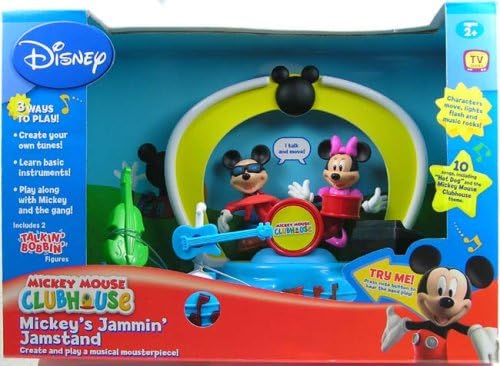 Talkin' Bobbin' Jamstand with Mickey &amp; Minnie Figures
