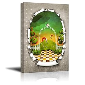 Canvas Wall Art Creative Pictures Home Wall Decorations for Bedroom Living Room Paintings Canvas Prints Framed - 12x18 inches