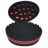 Bodi Premium Magic Barber Hair Sponge Twist Hair Brush for Afros, Coils, Dreadlocks Hair Styling Two In One