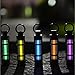 Key Chain Tube Lamp Self Luminous 25 Years Fluorescent Vial Key Ring Hurricane Emergency Survival Lights for Outdoor (Green)