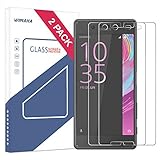 Sony Xperia X Screen Protector,Wimaha 2 Pack 9H Tempered Glass Screen Protector for Sony Xperia X and Sony Xperia X Performance Anti Scratch Bubble Free